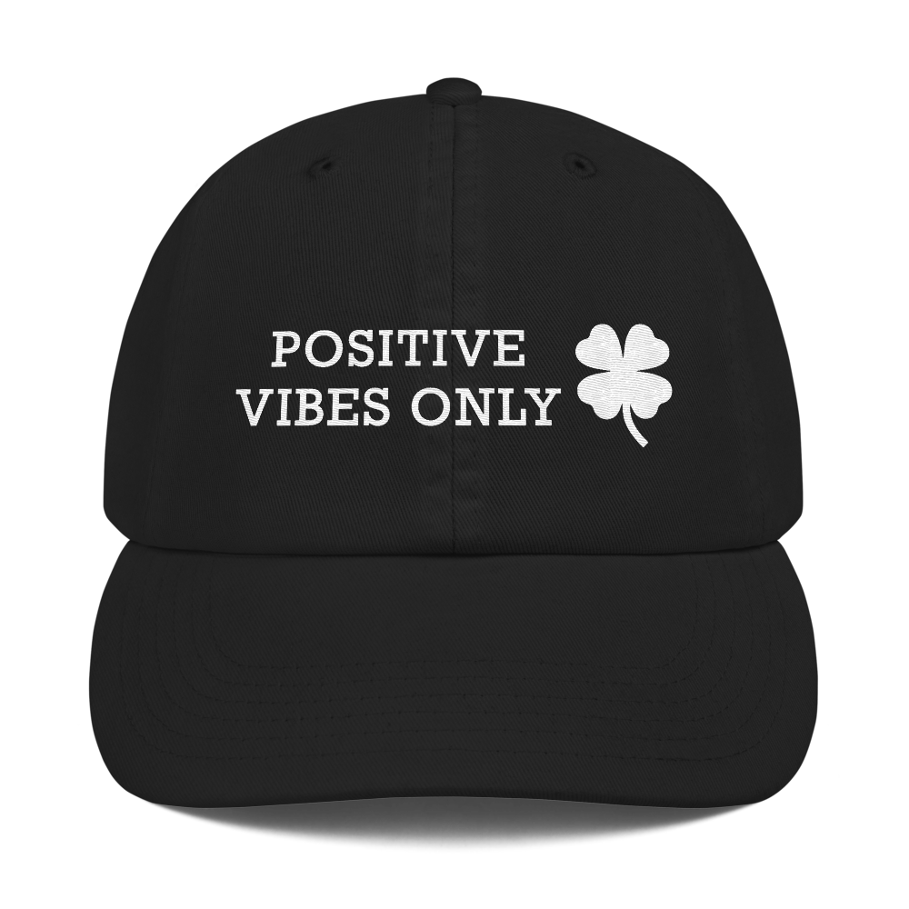 Black Positive Vibes Only x Champion Hat